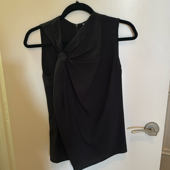 Helmut Lang Black Knot Top size P - Picture 1 of 3